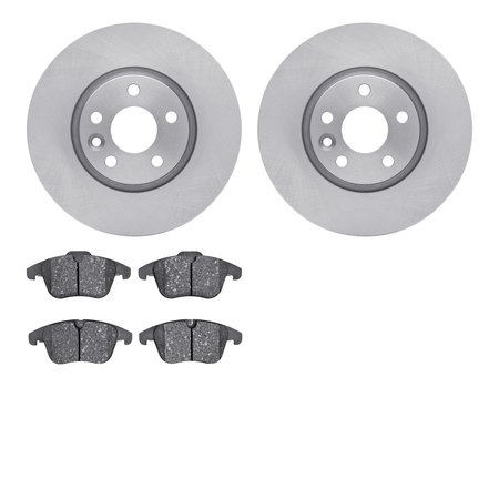 DYNAMIC FRICTION CO 6302-27059, Rotors with 3000 Series Ceramic Brake Pads 6302-27059